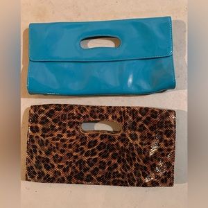 2 Michael Kors clutch bags